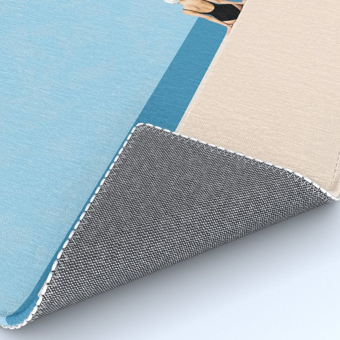 Minimalist Beach Sun Horizon Rug Gallery Image 4