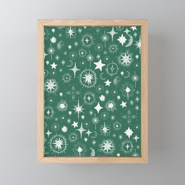 Greenish stellar S Mini Art Print Gallery Image 1