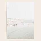At The Beach (seven) - minimal beach series - ocean sea photography by Ingrid Beddoes Poster Gallery Image 4