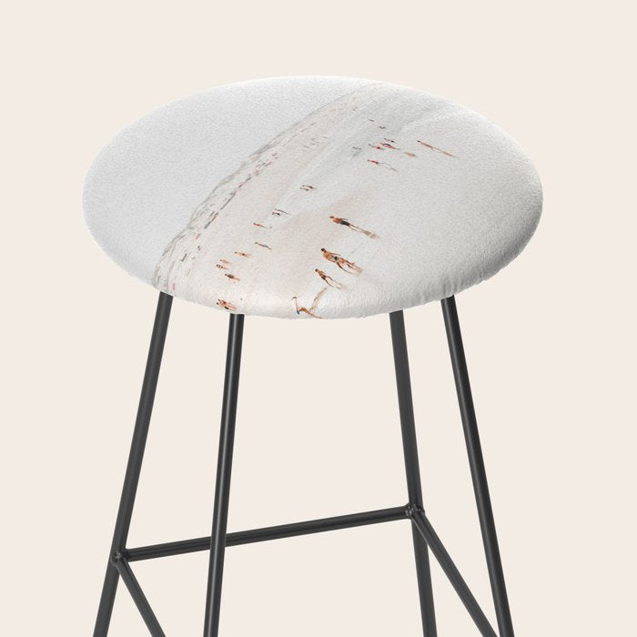 At The Beach (seven) - minimal beach series - ocean sea photography by Ingrid Beddoes Stool Gallery Image 2