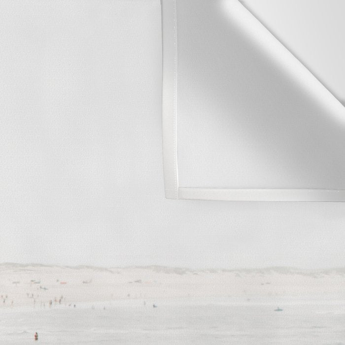 At The Beach (seven) - minimal beach series - ocean sea photography by Ingrid Beddoes Wall Tapestry Gallery Image 3