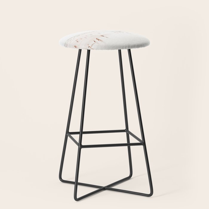 At The Beach (seven) - minimal beach series - ocean sea photography by Ingrid Beddoes Stool Gallery Image 1