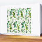 Geckos - Green Palette Wall Mural Gallery Image 2