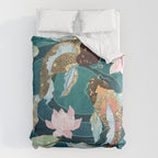 Metallic Koi III Comforter Gallery Image 6