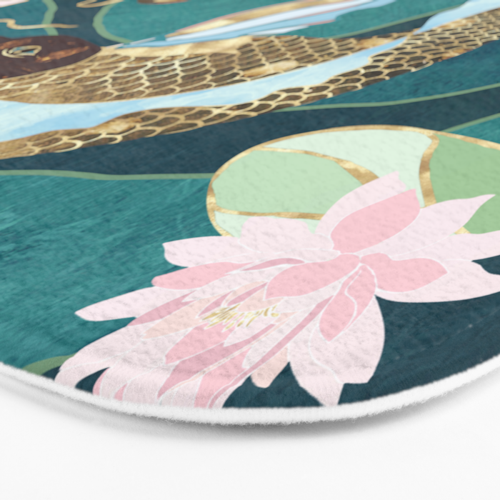 Metallic Koi III Bath Mat Gallery Image 3