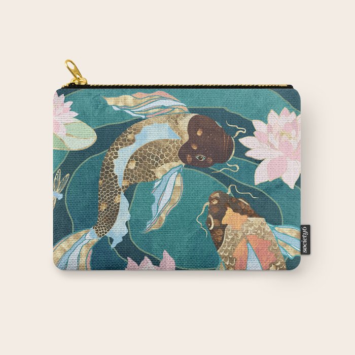 Metallic Koi III Carry All Pouch Gallery Image 1