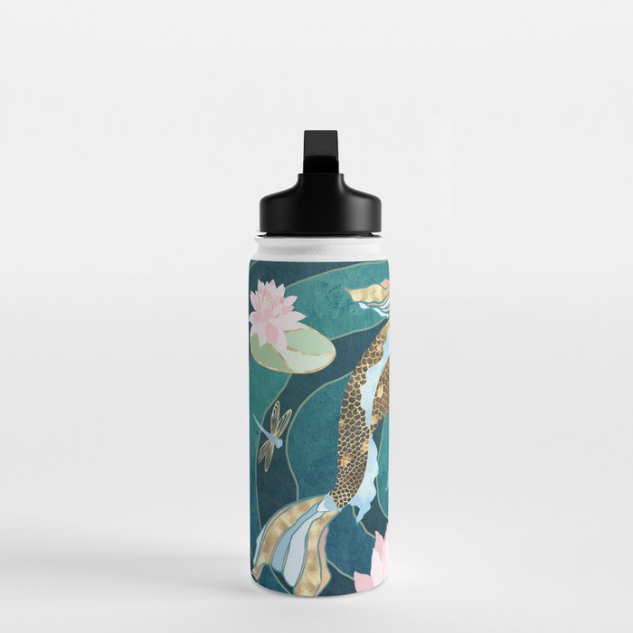 Metallic Koi III Water Bottle Gallery Image 3