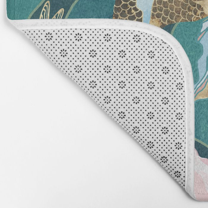 Metallic Koi III Bath Mat Gallery Image 2