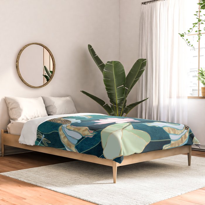 Metallic Koi III Comforter Gallery Image 2