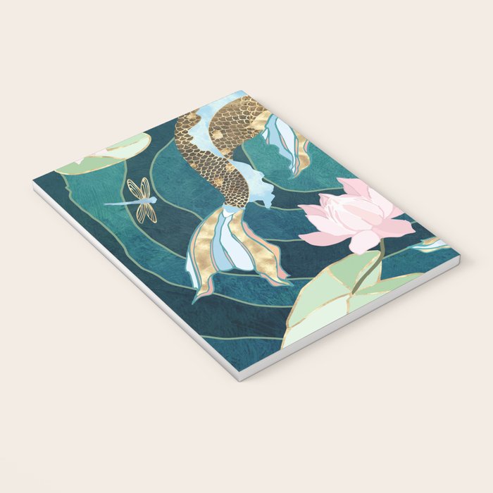 Metallic Koi III Notebook Gallery Image 3