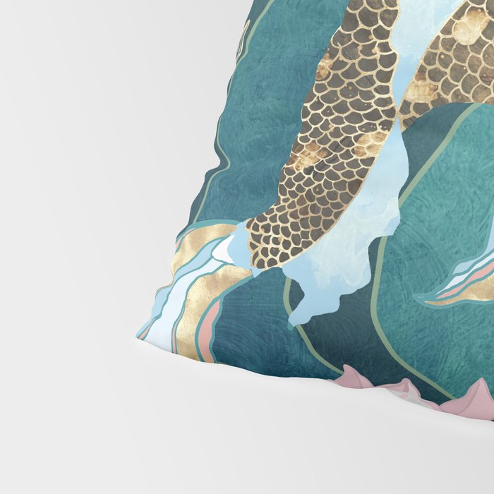 Metallic Koi III Pillow Sham Gallery Image 4