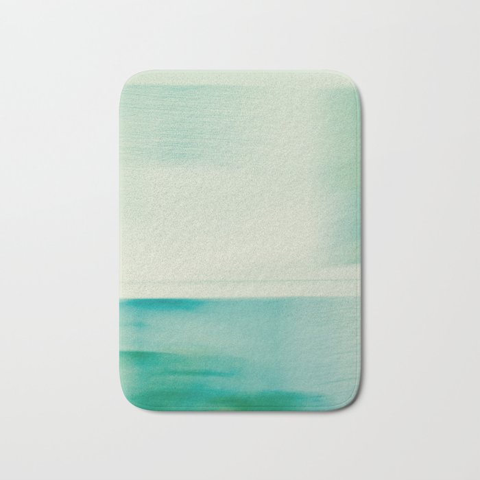 I Am Peaceful abstract photography water long exposure Bath Mat Gallery Image 1