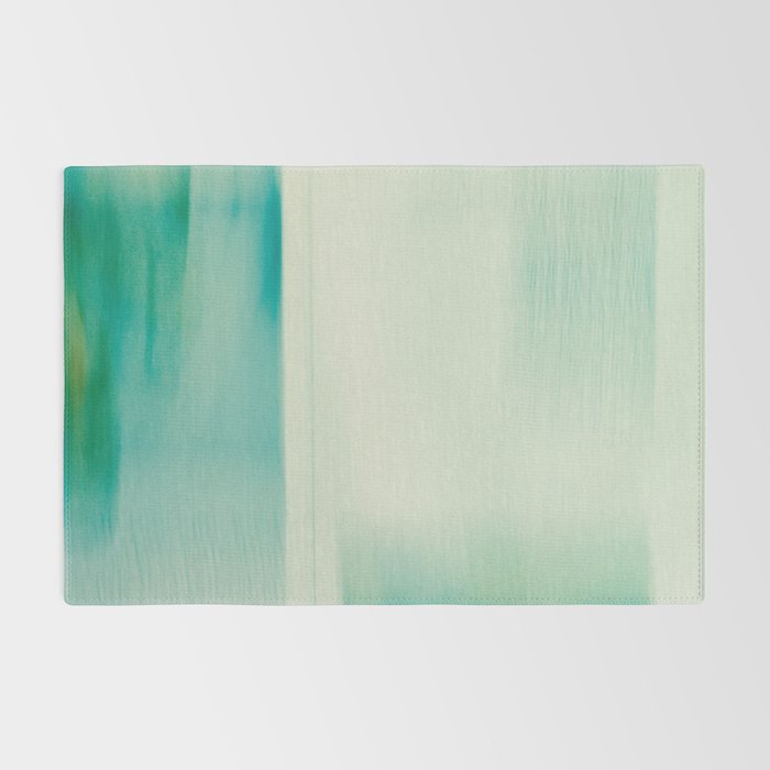 I Am Peaceful abstract photography water long exposure Rug Gallery Image 2