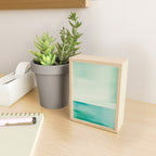 I Am Peaceful abstract photography water long exposure Mini Art Print Gallery Image 2