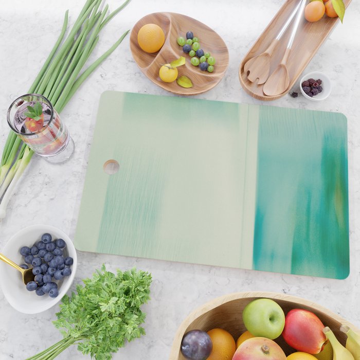 I Am Peaceful abstract photography water long exposure Cutting Board Gallery Image 2