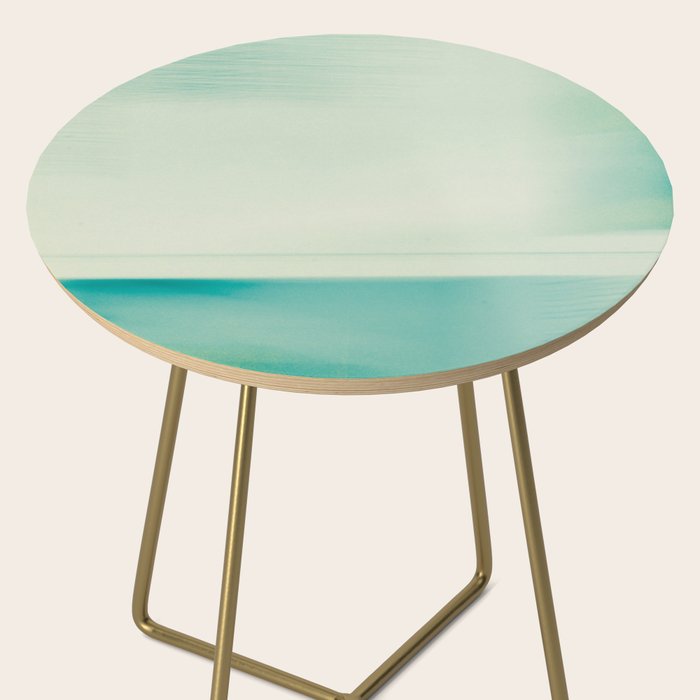 I Am Peaceful abstract photography water long exposure Side Table Gallery Image 2