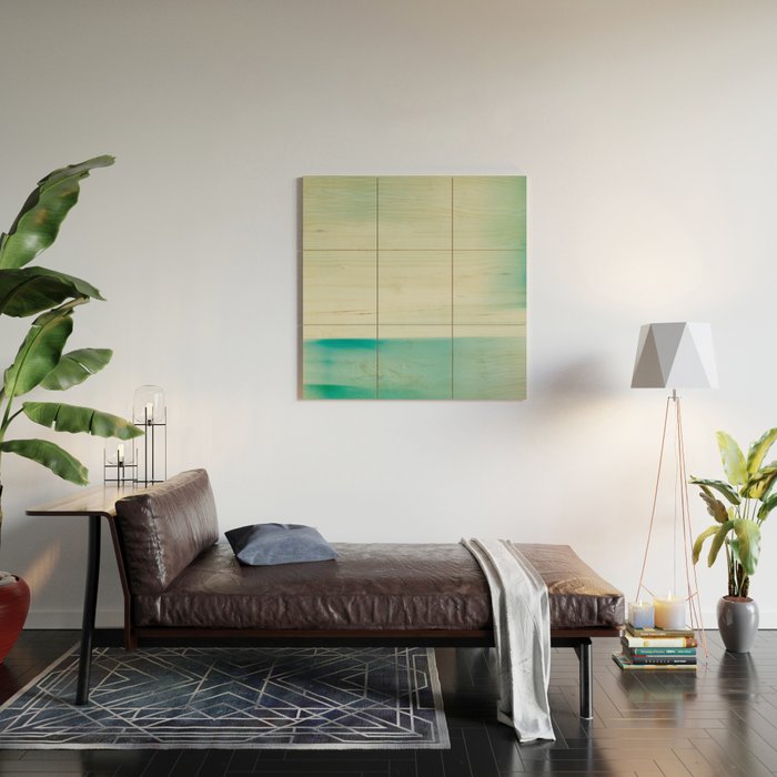 I Am Peaceful abstract photography water long exposure Wood Wall Art Gallery Image 2