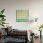 I Am Peaceful abstract photography water long exposure Wood Wall Art Gallery Image 2