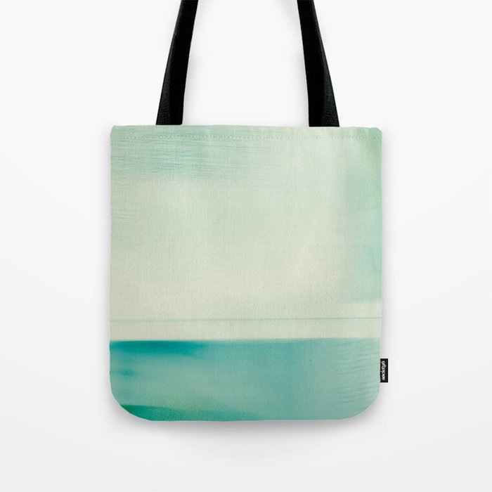 I Am Peaceful abstract photography water long exposure Tote Bag Gallery Image 1