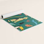 Lawn Party Yoga Mat Gallery Image 2