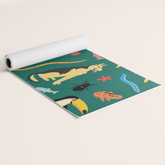 Lawn Party Yoga Mat Gallery Image 2