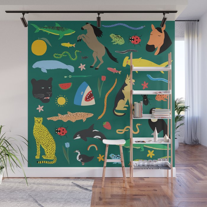 Lawn Party Wall Mural Gallery Image 1
