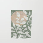 Minimal Abstract Leaves 02 Wall Hanging Gallery Image 1