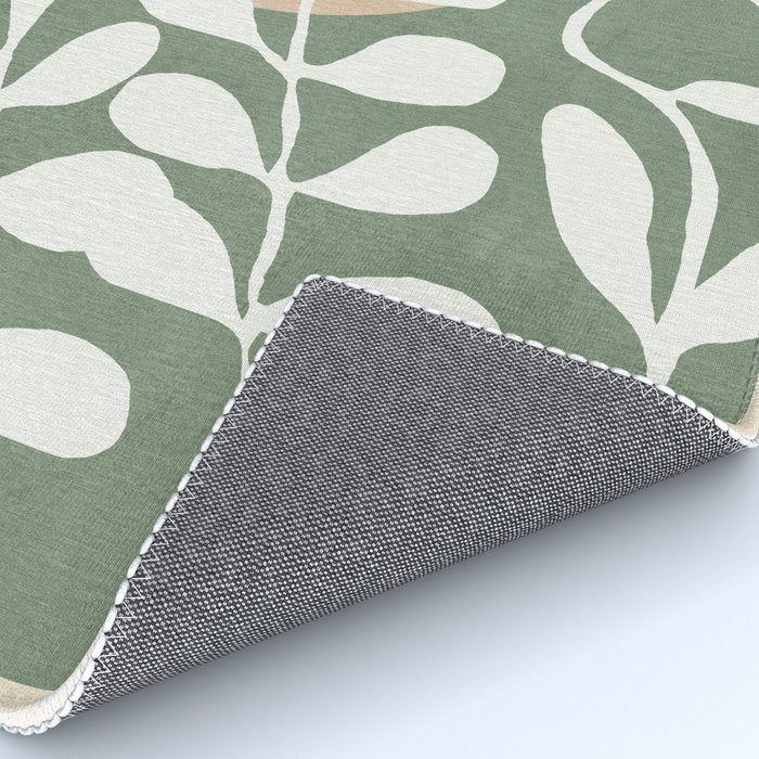 Minimal Abstract Leaves 02 Rug Gallery Image 4
