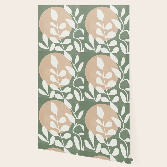 Minimal Abstract Leaves 02 Wallpaper Gallery Image 2