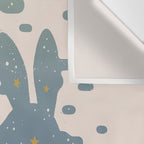 Lepus Constellation: Pastel Wall Tapestry Gallery Image 3