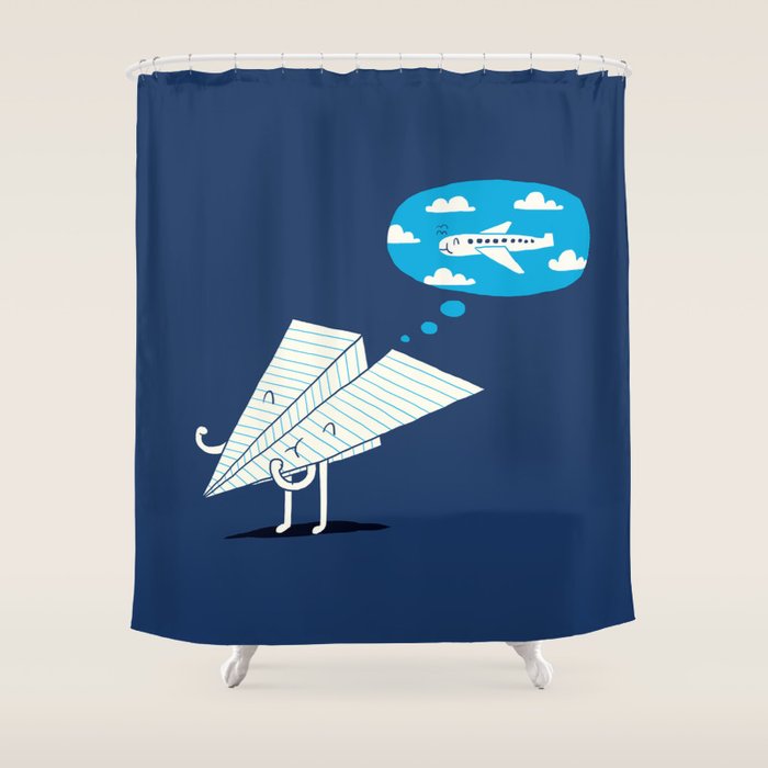 When I grow up Shower Curtain Gallery Image 1