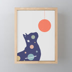 Cat Landscape 49 Mini Art Print Gallery Image 1
