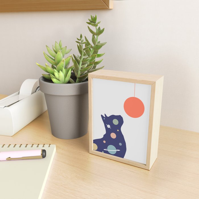 Cat Landscape 49 Mini Art Print Gallery Image 2