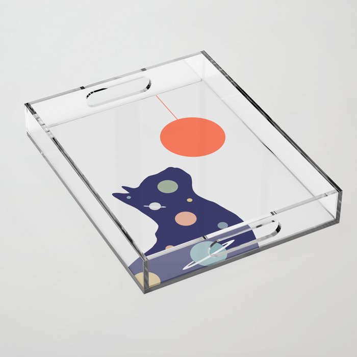 Cat Landscape 49 Acrylic Tray Gallery Image 1