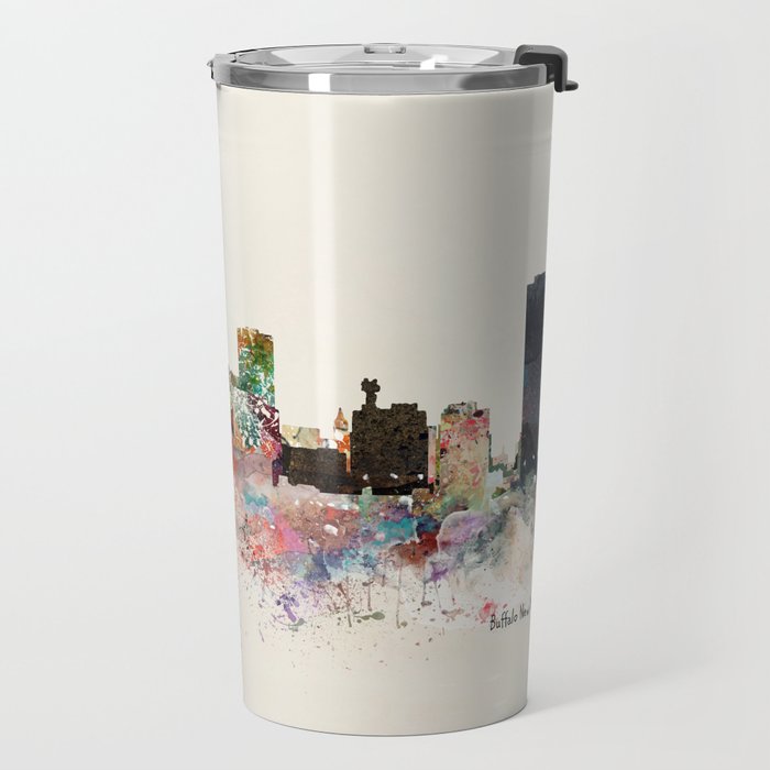 buffalo city new york Travel Mug Gallery Image 2