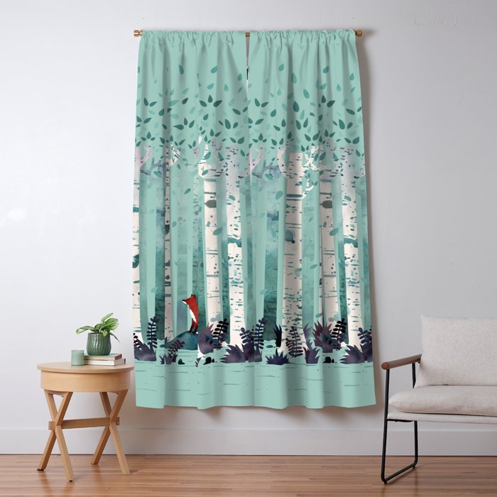 The Birches Window Curtain Gallery Image 5