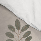 noble branches - pewter and olive Comforter Gallery Image 4