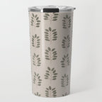noble branches - pewter and olive Travel Mug Gallery Image 1