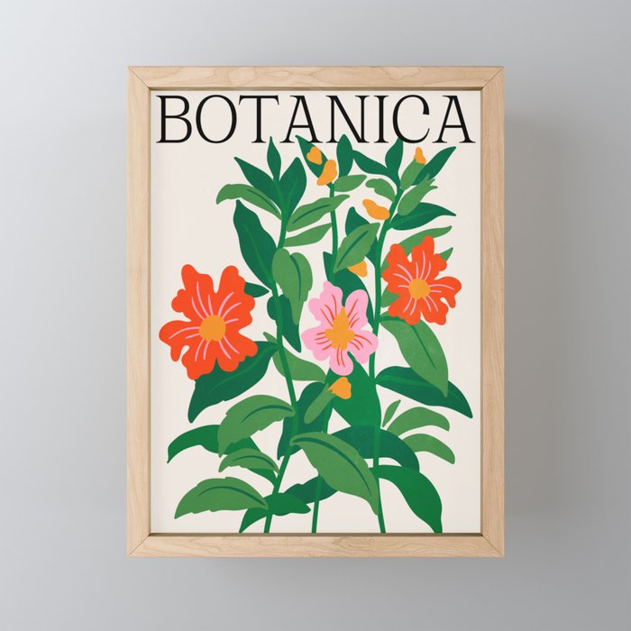 Botanica 02: Matisse Edition Mini Art Print Gallery Image 1