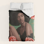 Garden of Peonies Duvet Cover Gallery Image 6