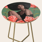 Garden of Peonies Side Table Gallery Image 2
