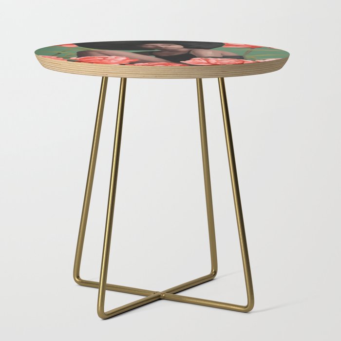 Garden of Peonies Side Table Gallery Image 1