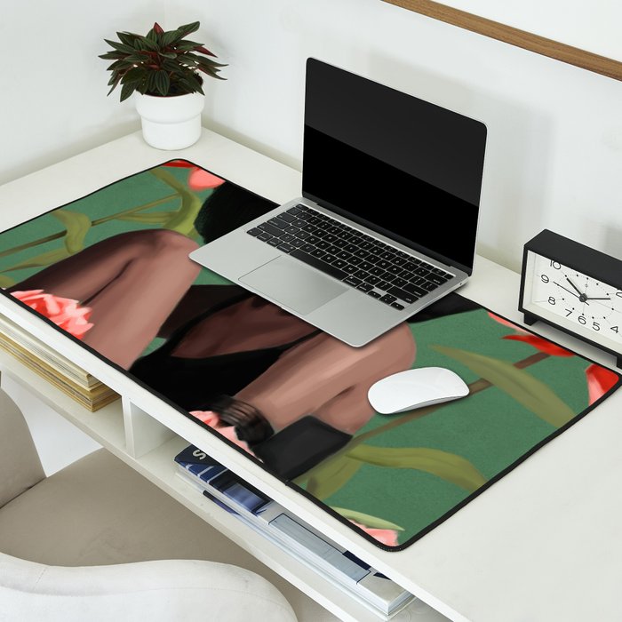 Garden of Peonies Desk Mat Gallery Image 2