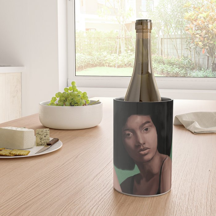 Garden of Peonies Wine Chiller Gallery Image 4