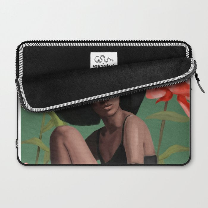 Garden of Peonies Laptop Sleeve Gallery Image 2