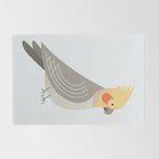 Whimsy Cockatiel Rug Gallery Image 2