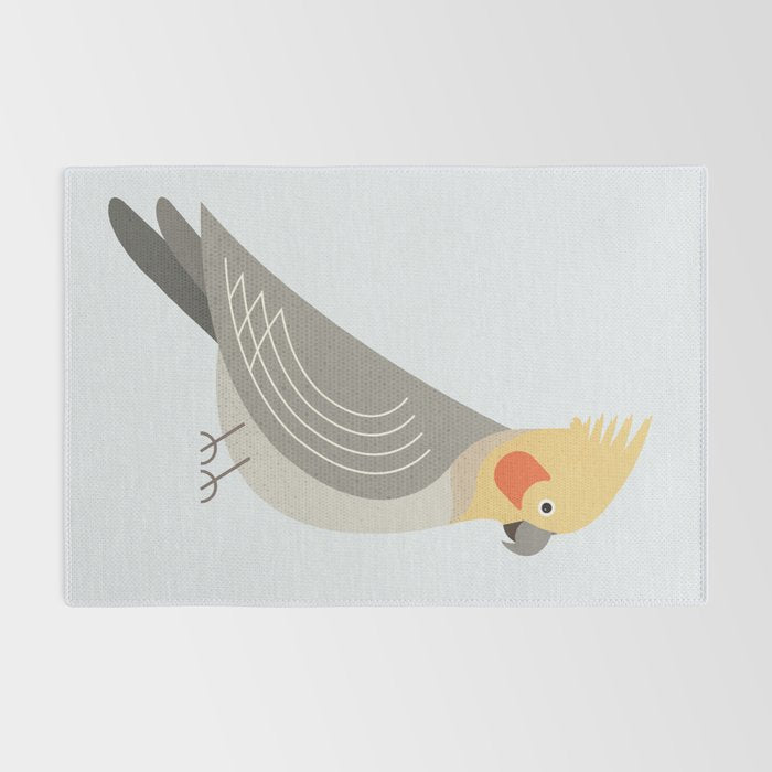 Whimsy Cockatiel Rug Gallery Image 2