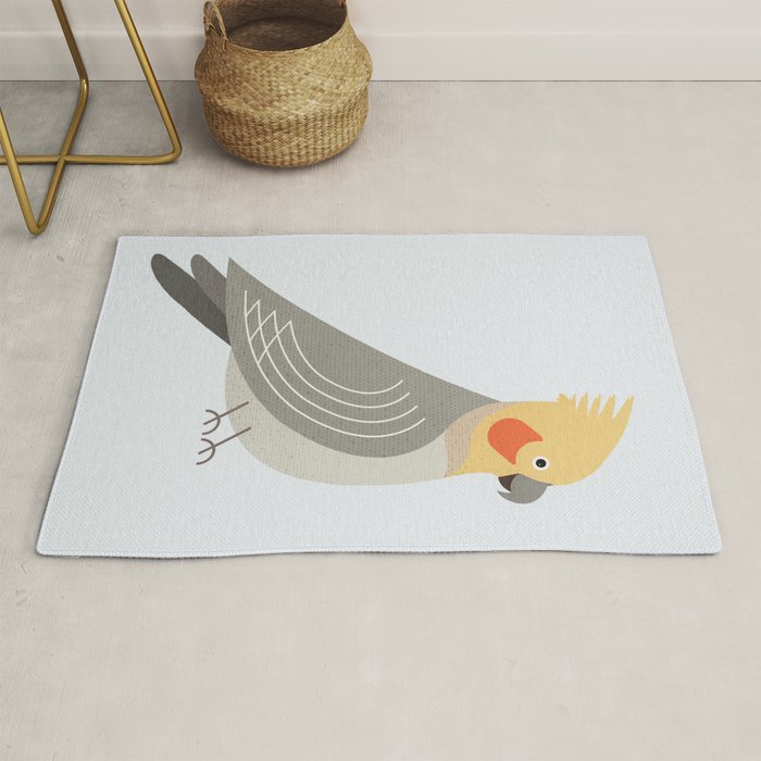 Whimsy Cockatiel Rug Gallery Image 1