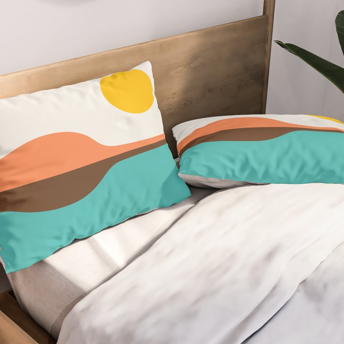 Cat island Pillow Sham Gallery Image 2