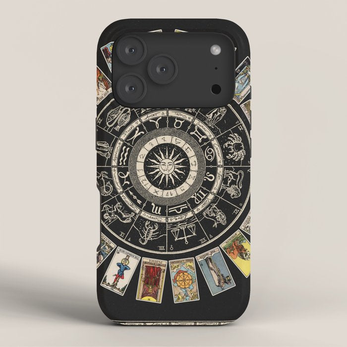 The Major Arcana & The Wheel of the Zodiac iPhone Case Gallery Image 3
